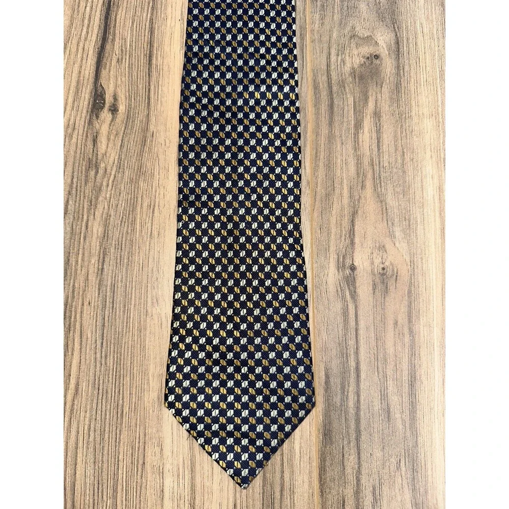 Nautica Men's Neck Tie Blue 100% Silk